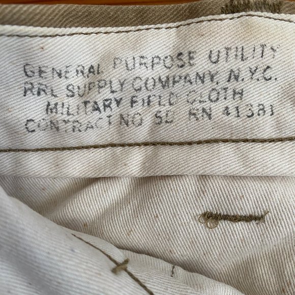 Men's RRL Slim Fit Chino Pant - Picture 3 of 8